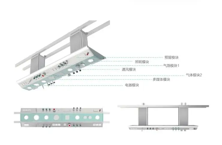 【产品精选】实验室多功能悬柱模块、悬桥模块的应用插图2